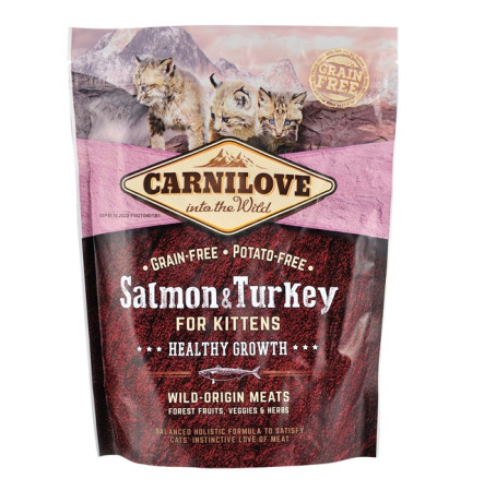 Carnilove Kitten Salmon & Turkey 400 г